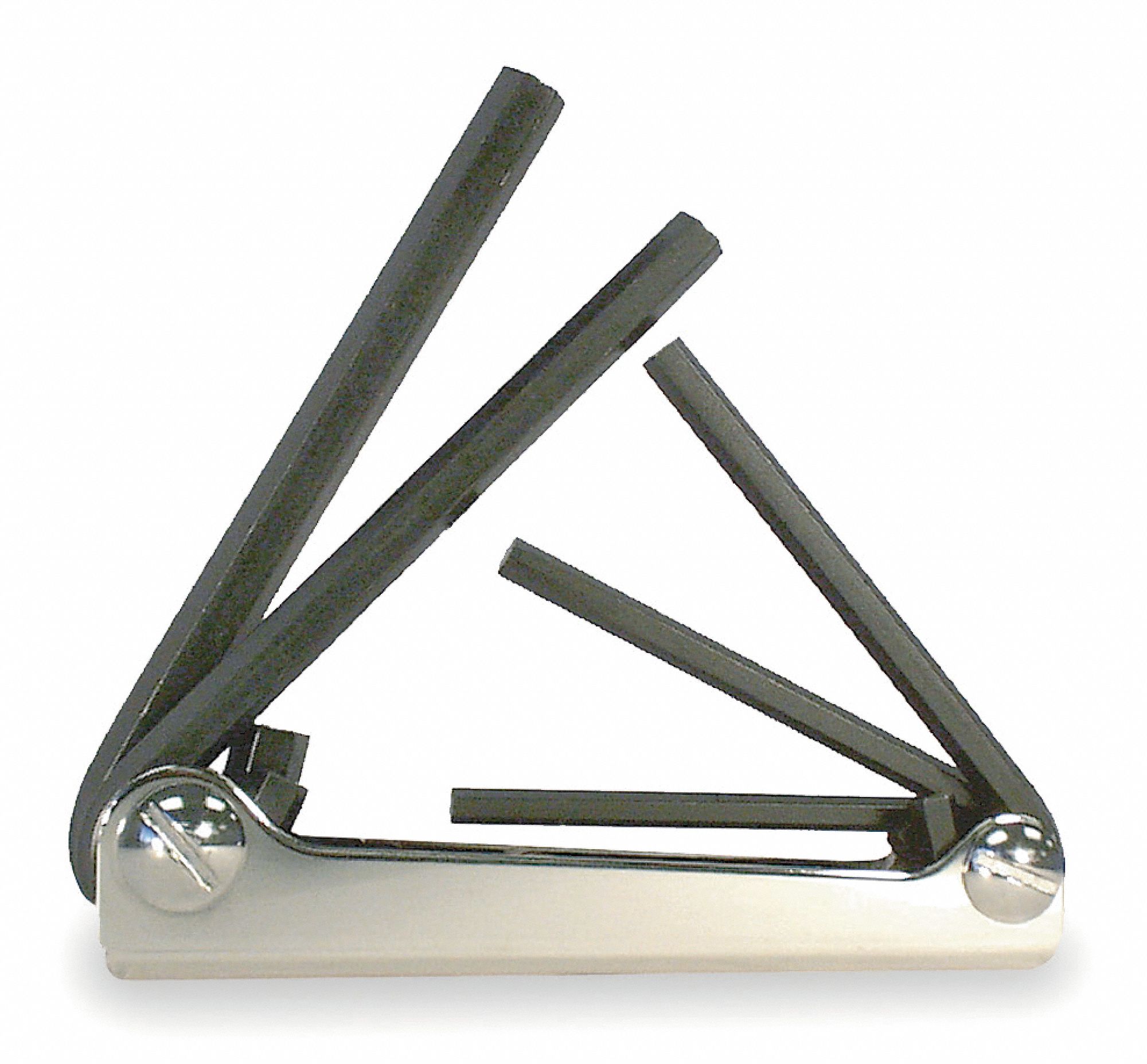 Hex Key Set, 3/16 - 3/8 In., Fold-Up