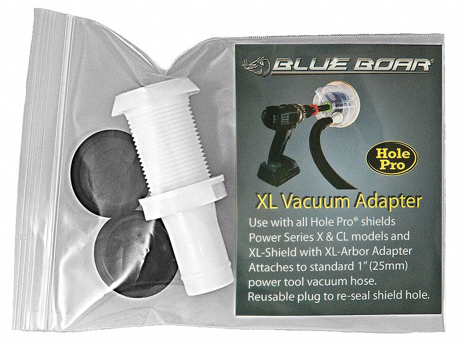 Shield Vacuum Adapter, For Hole Cutters