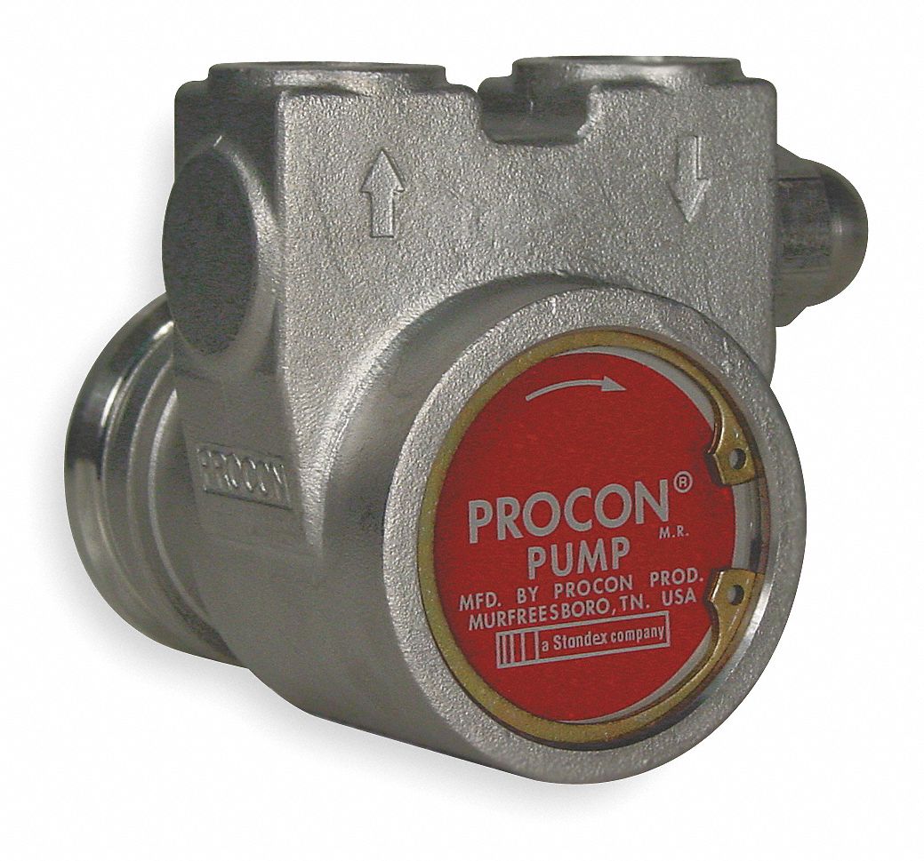 Rotary Vane Pump, 3/8 In, 154 GPH