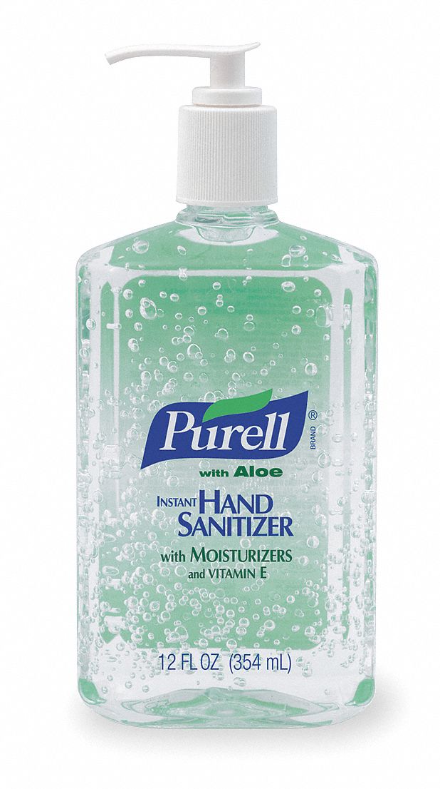 Hand Sanitizer, Gel, Size 12 oz., PK 12