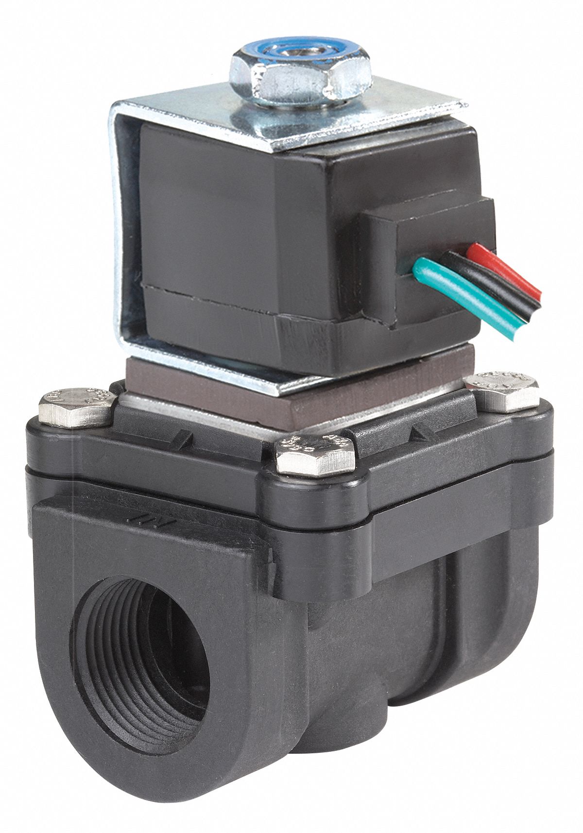 Solenoid Valve, 2 Way, NC, 1/8 In Pipe