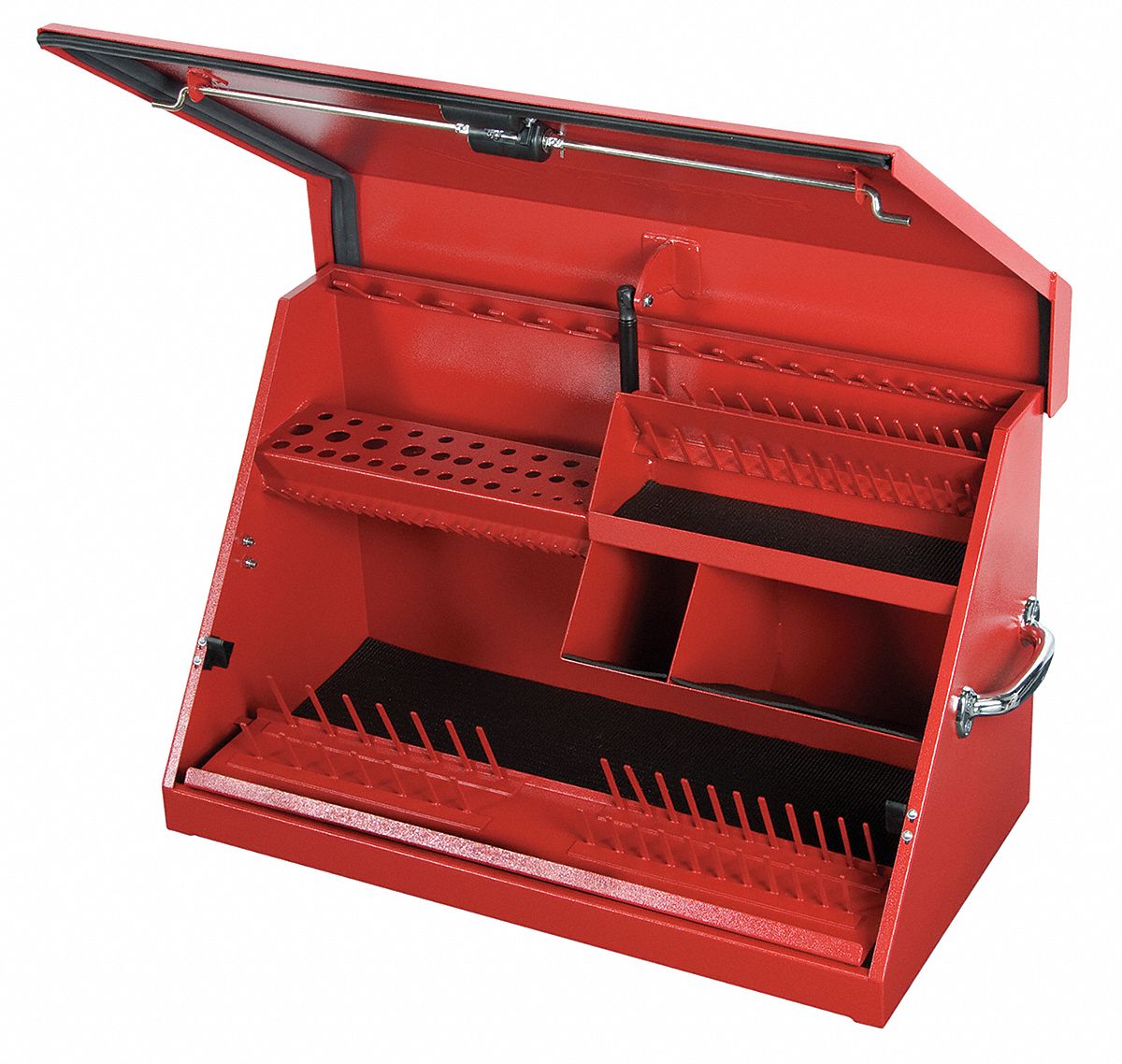 Tool Box, 30 Wx 18-1/8 Hx 15 In D, Stl, Red