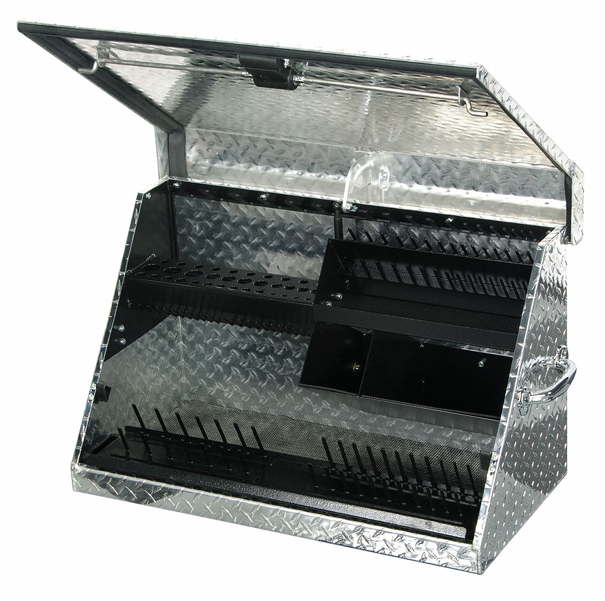 Tool Box, 30 W x 18-1/8 H x 15 In D, Alum