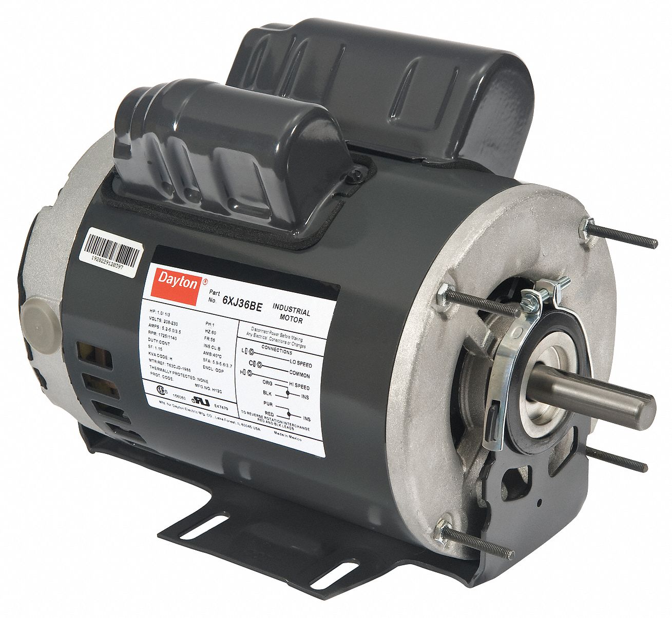 GP Mtr, CSCR, ODP, 1 HP, 1725 rpm, 56