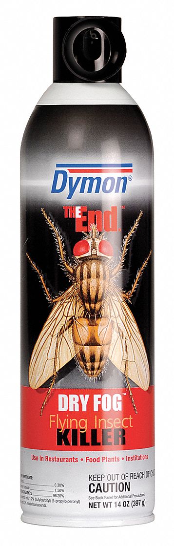 Dry Fog Fly Insect Killer, Aerosol, 20Oz.