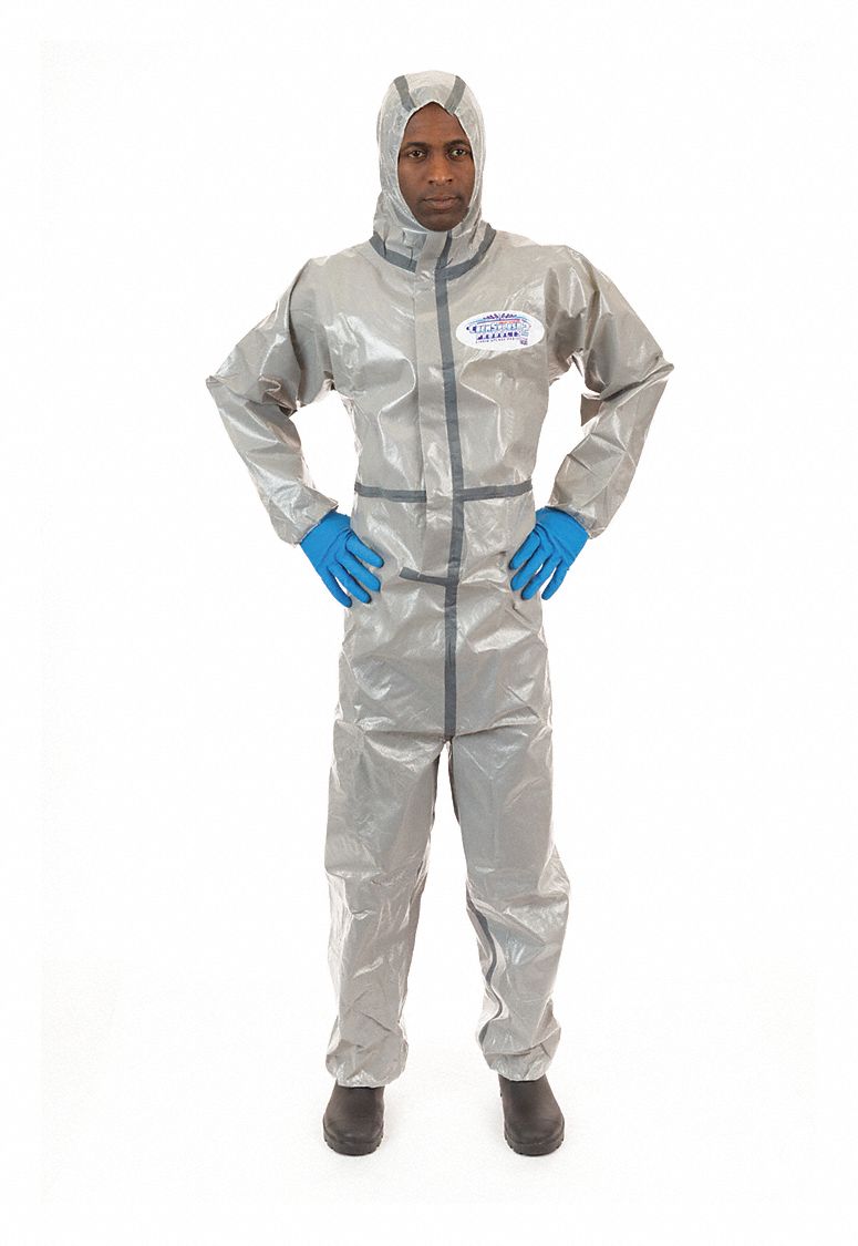 Hooded Chemsplash 2(R), Elastic, 4XL, PK 6