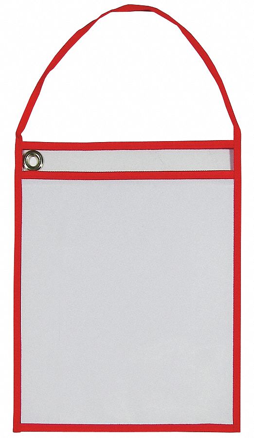 Shop Ticket Holder, Hanging, Red, PK25