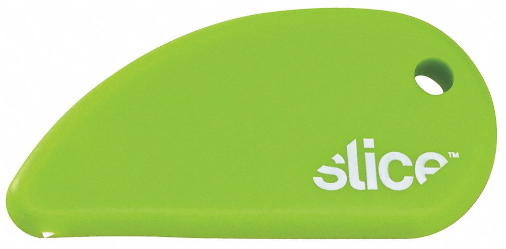 Safety Cutter, 2-1/2 L, Ceramic, Green