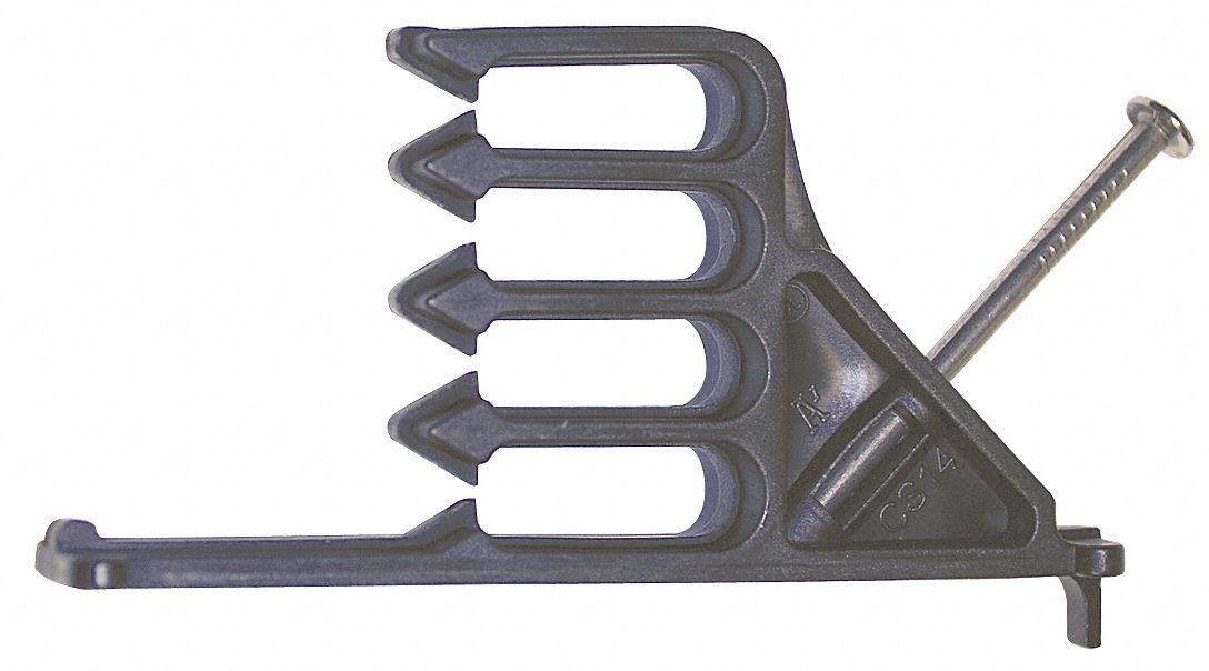 Cable Spacer, Nail-On, PVC, PK25