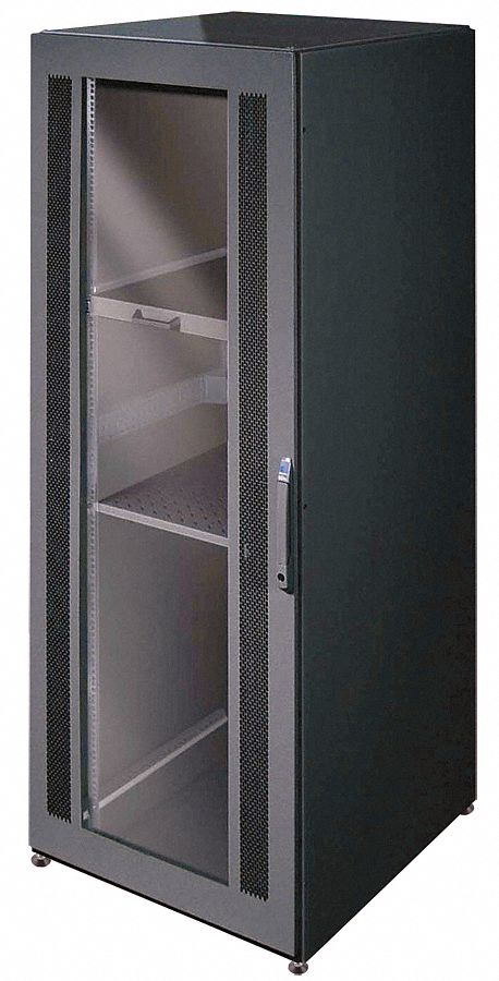Network Cabinet, Steel, Black