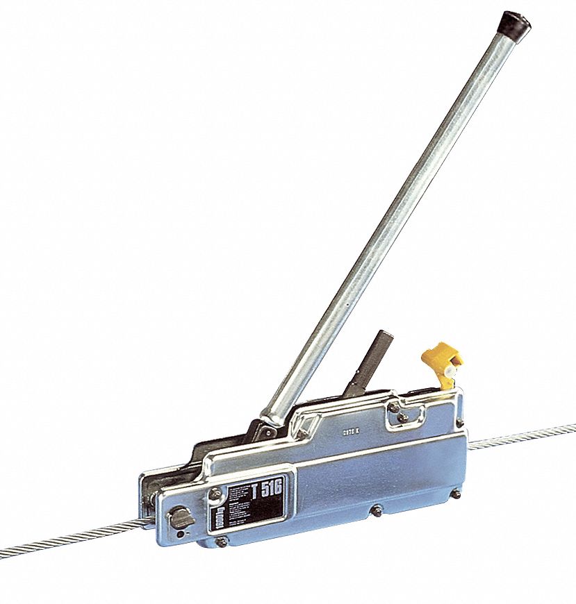 Manual Wire Hoist, 1 Ton, Lift Cap 2000Lb