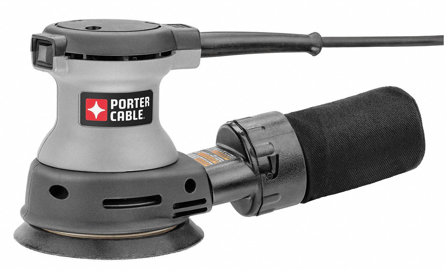 Sander, Palm Grip, 1.9 Amps, 5 In Hook/Loop