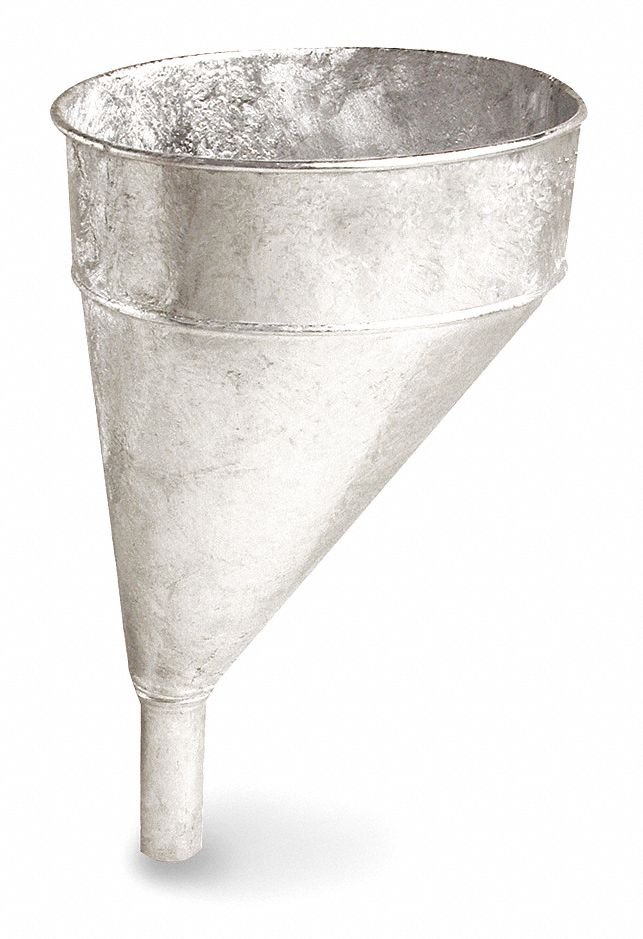 Funnel, Steel, 6 Qt