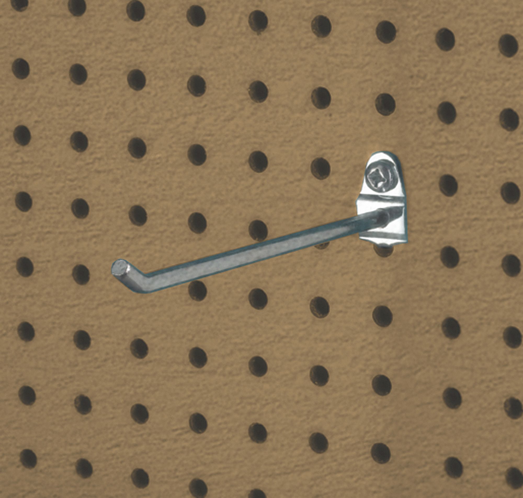 Single Rod Pegboard Hook, PK 3