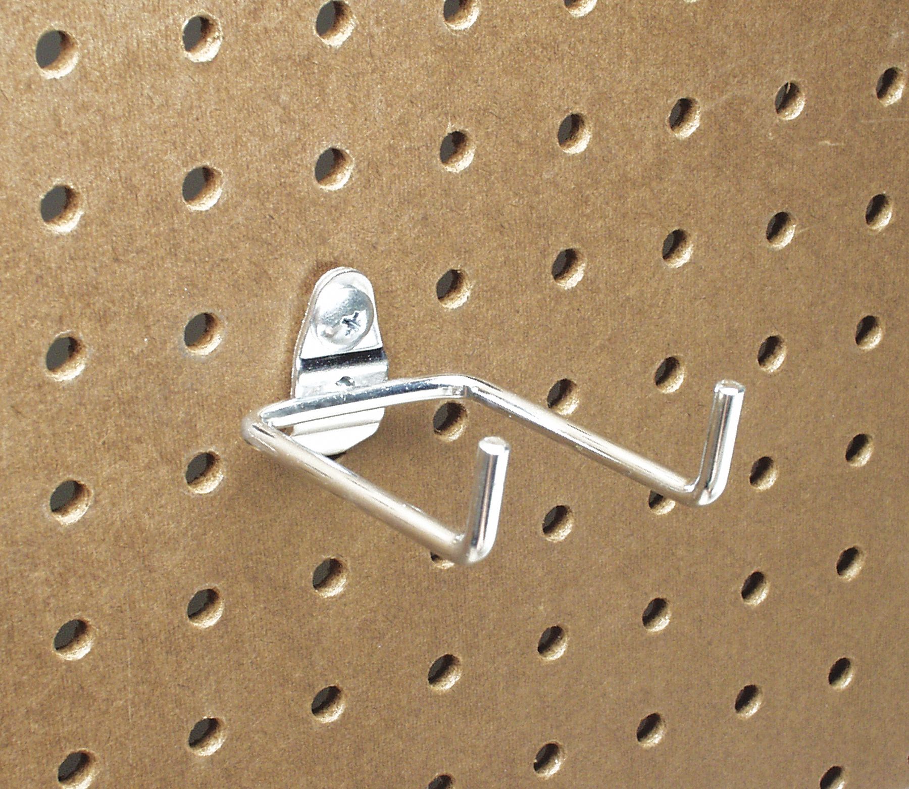 Double Rod Pegboard Hook, Pk10