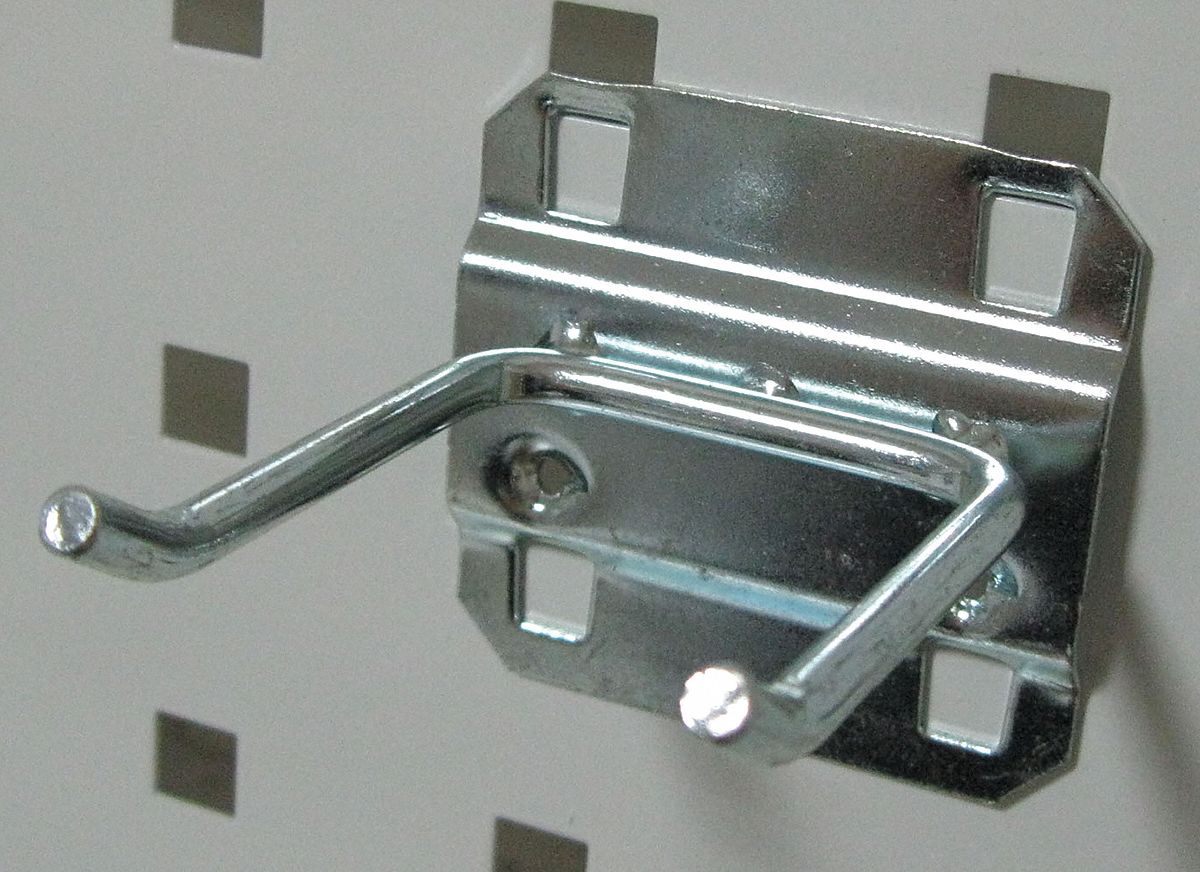 DOUBLE ROD PEGBOARD HOOK, PK5