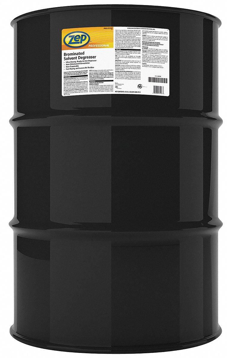 Solvent Degreaser, Size 55 gal.