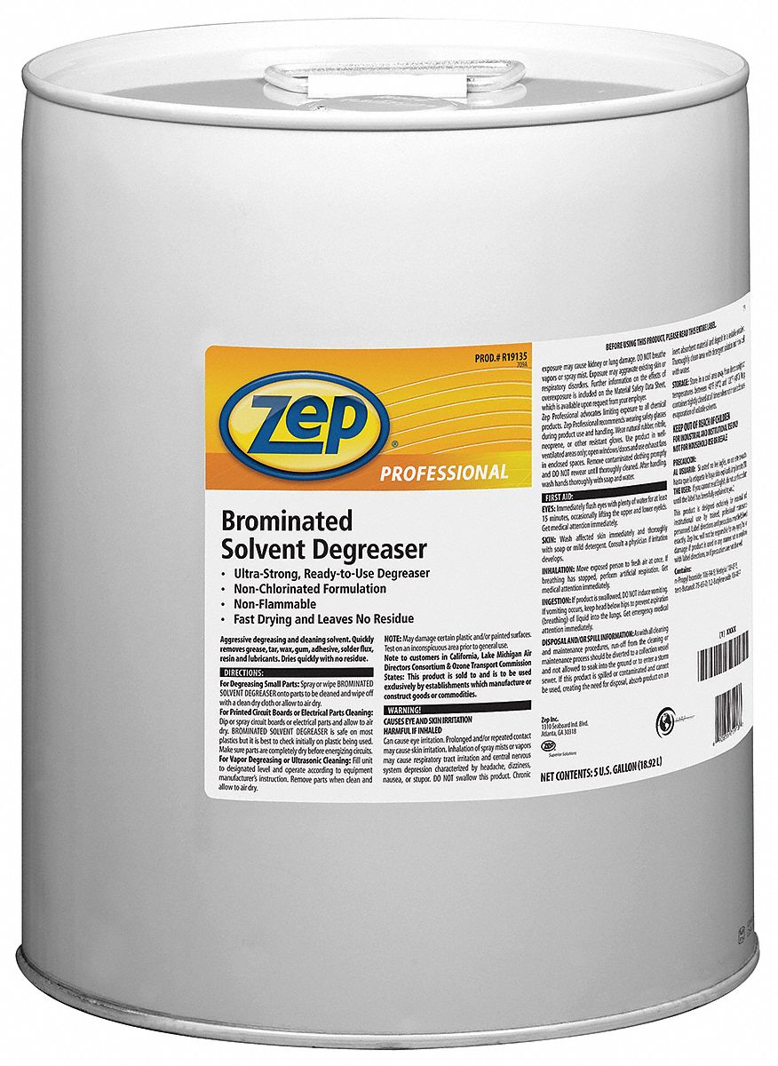 Solvent Degreaser, Size 5 gal.