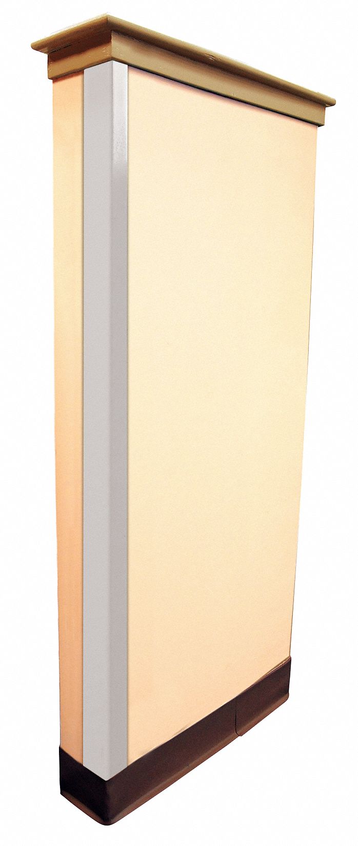 Corner Guard Custom with Grain, White