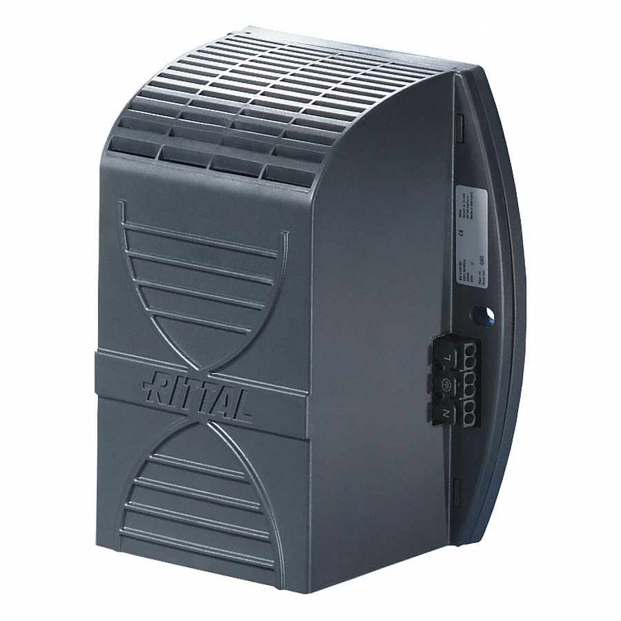 Fan Forced Enclosure Heater, 4 in. L, 250W