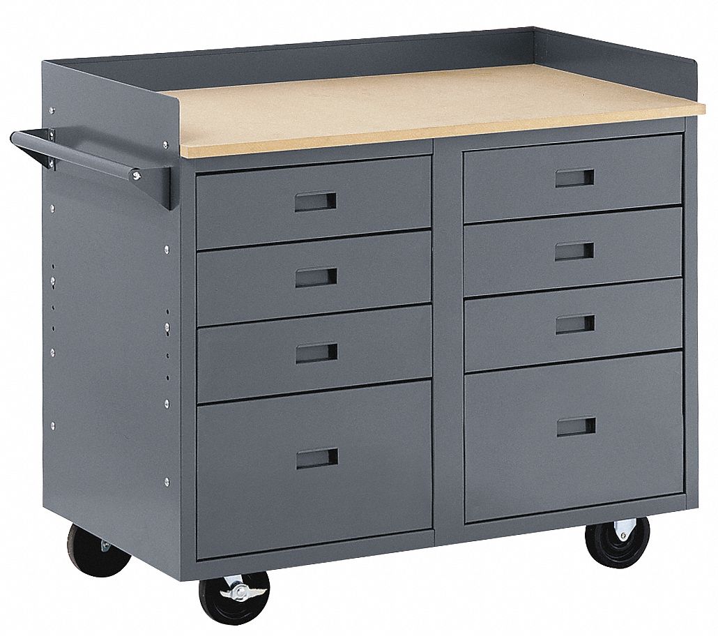 Mobile Service Bench, 24 In. L, 42 In. W
