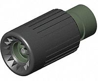 Fire Hose Nozzle, 1 In., Black