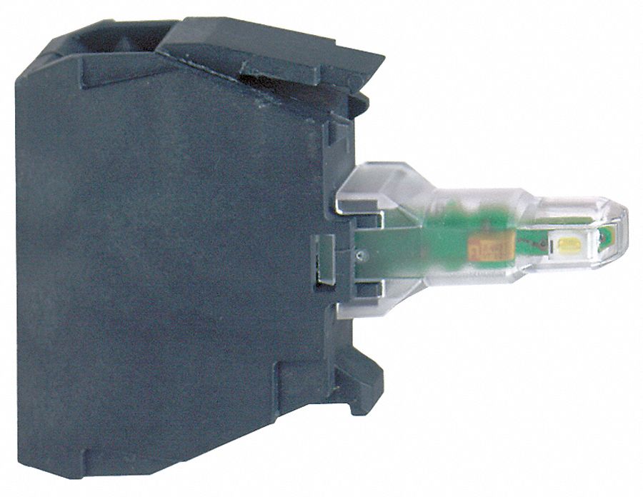 Lamp Module, LED, 22mm, 12V, Red, Screw Clamp