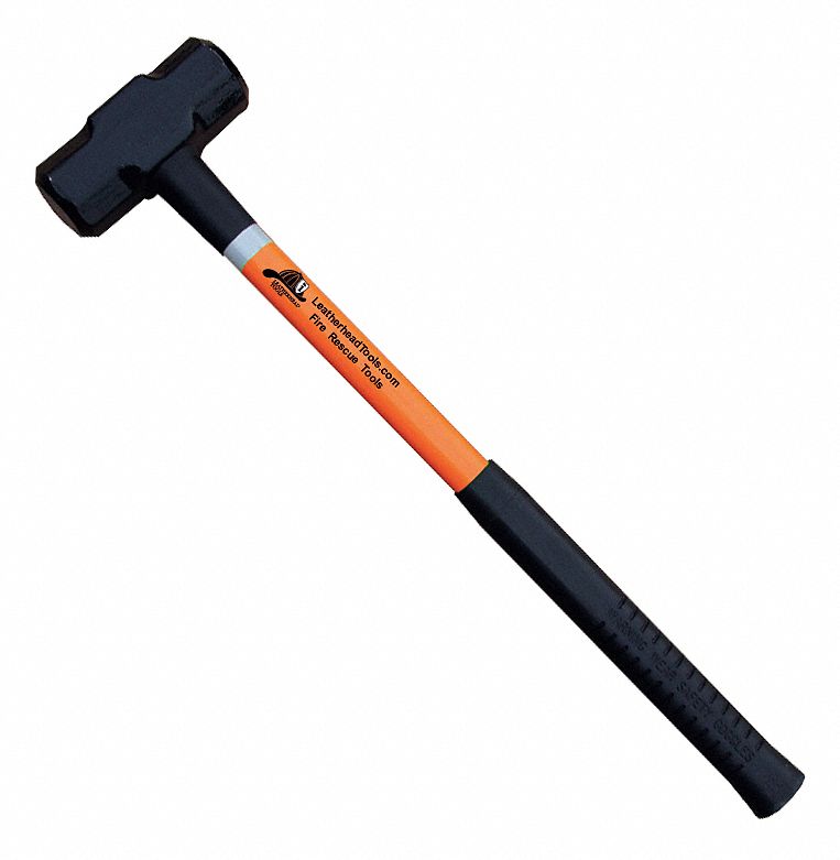 Sledge Hammer, Hi-Viz Orange, 36 In., 8 Lb.
