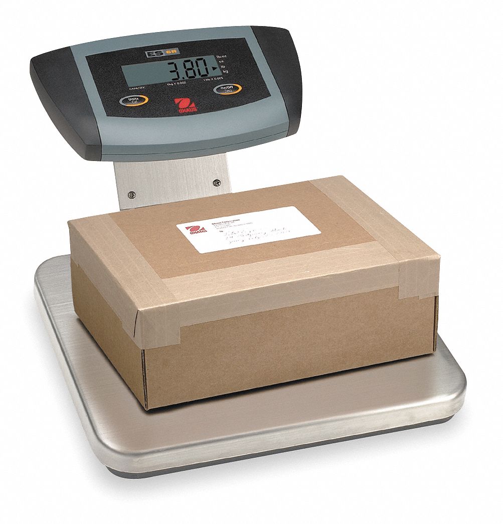 Dgtl  Shipping & Rcvng Scale, 220 lb Cap.