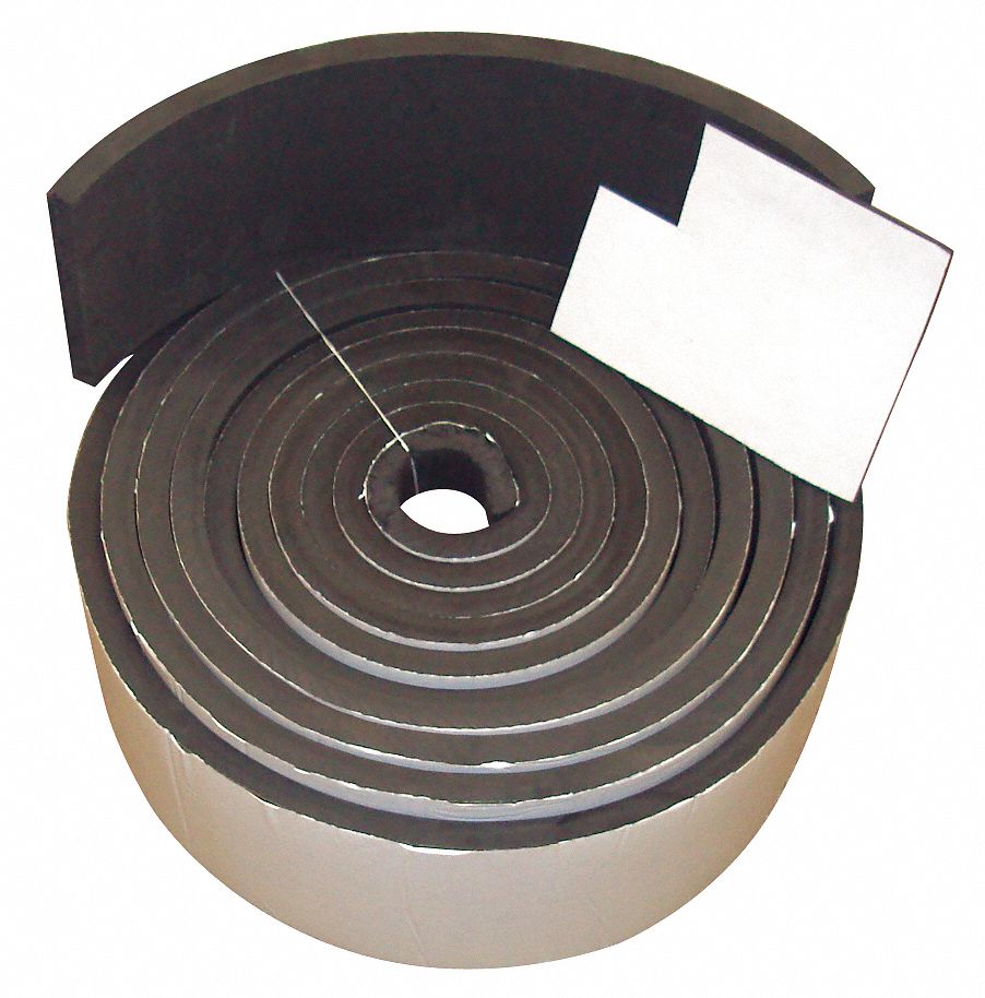 Sponge Roll, Neoprene, 1/8x42 In, 25 Ft.
