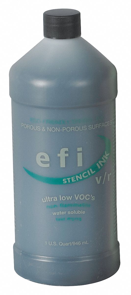 Eco Friendly Stencil Ink, Quart, White