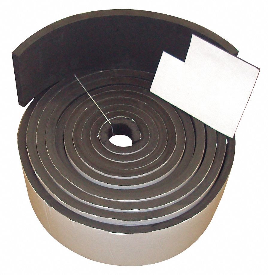 Sponge Roll, Neo-EPDM-SBR, 3/8x3 In