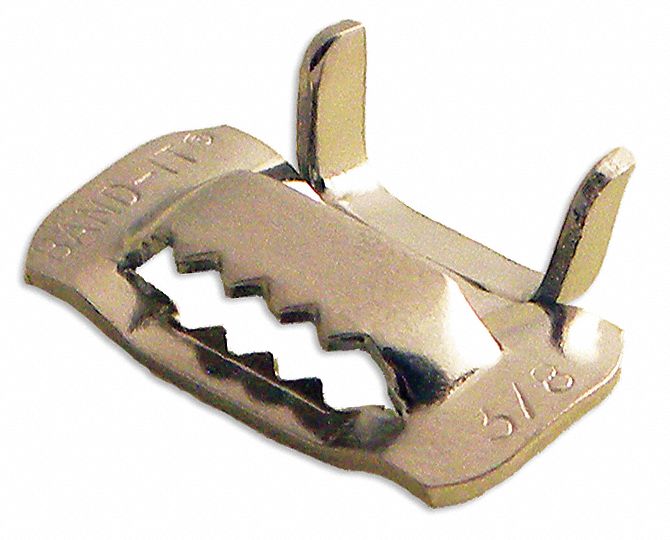 Strapping Buckle, 3/8 In., PK50
