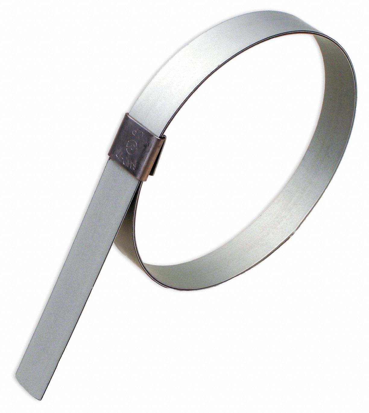 Hose Clamp, Galv.CS, Min.Dia. 3/4 In., PK10