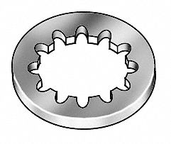 Lock Washer, Steel, 3/4 In, PK 10