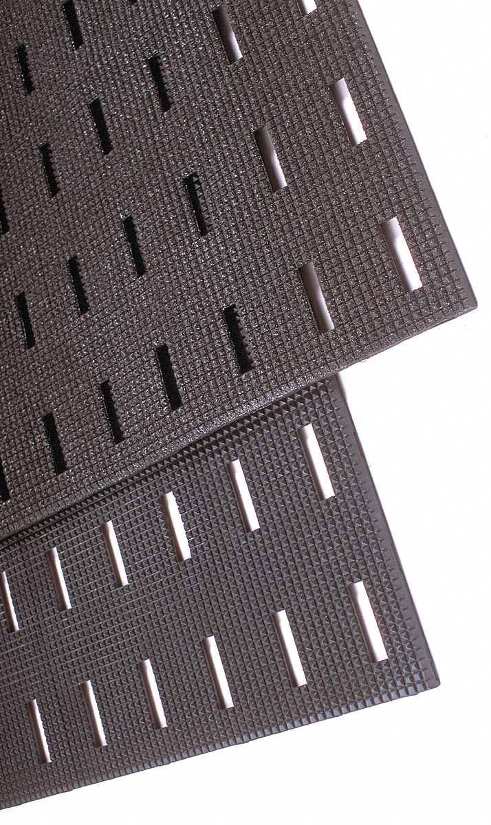 Anti-Slip Mat, PVC, Black, 2 ft x 30 ft