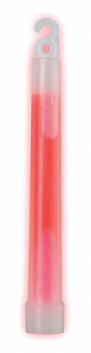 Lightstick, Red, 6 In, PK10