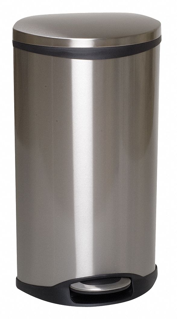 Step On Container, SS, 13 Gal.