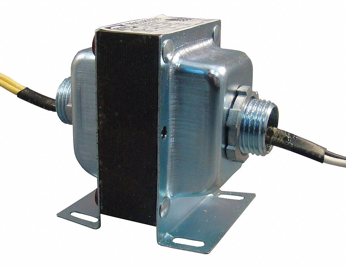 Transformer, 2 Hub, 120V In, 24V Out, 40VA