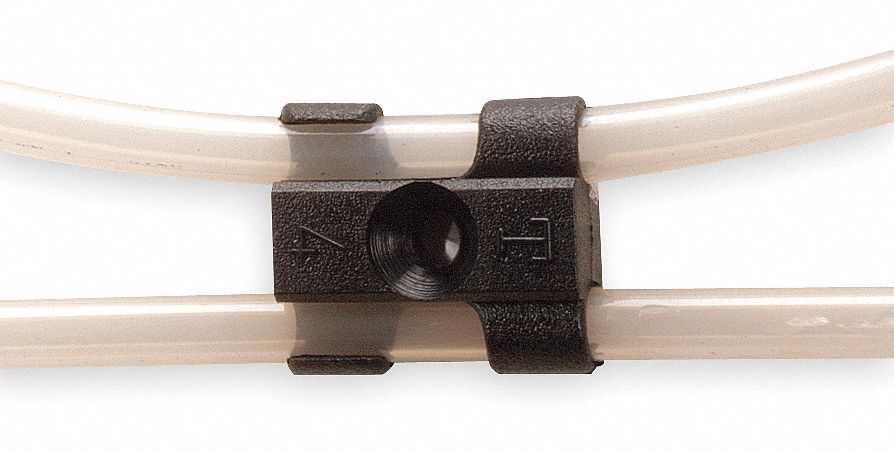T-Clips Fastener, 1/4 In Max Dia, Pk 50