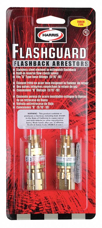 Torch  Arrestor, 9/16-18 R & L
