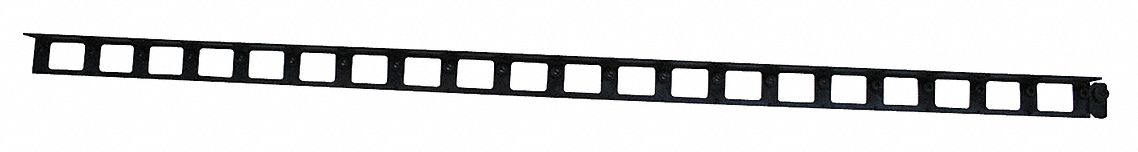 Paver/Landscape Edging, 6 Ft 8 In, Black