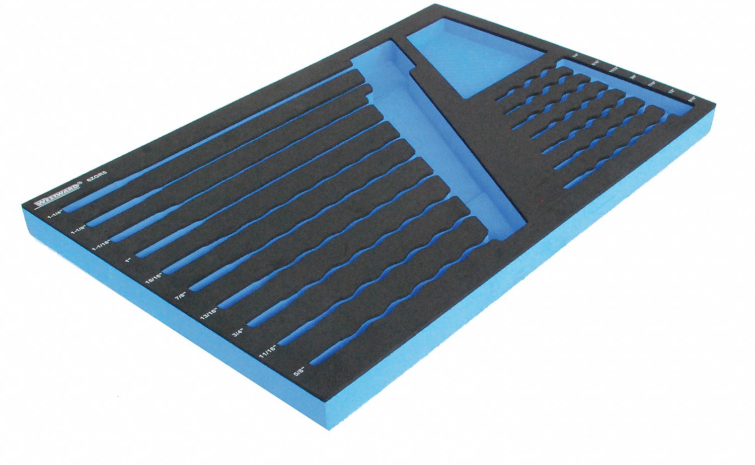 Foam Insert, EVA, Black/Blue, For 3XU44