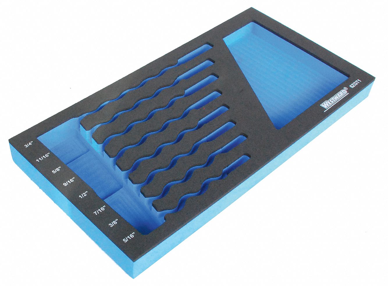 Foam Insert, EVA, Black/Blue, For 1LCC7