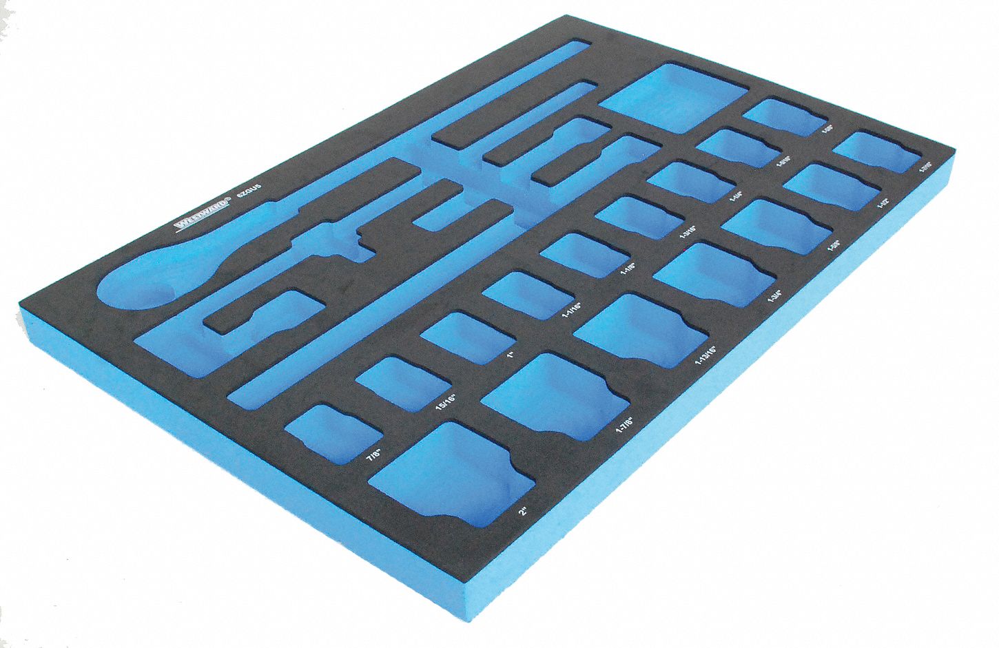 Foam Insert, EVA, Black/Blue, For 4YP81