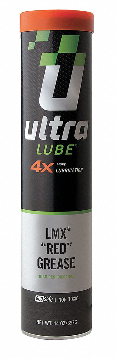 LMX Red Grease, Cartridge, 14 Oz