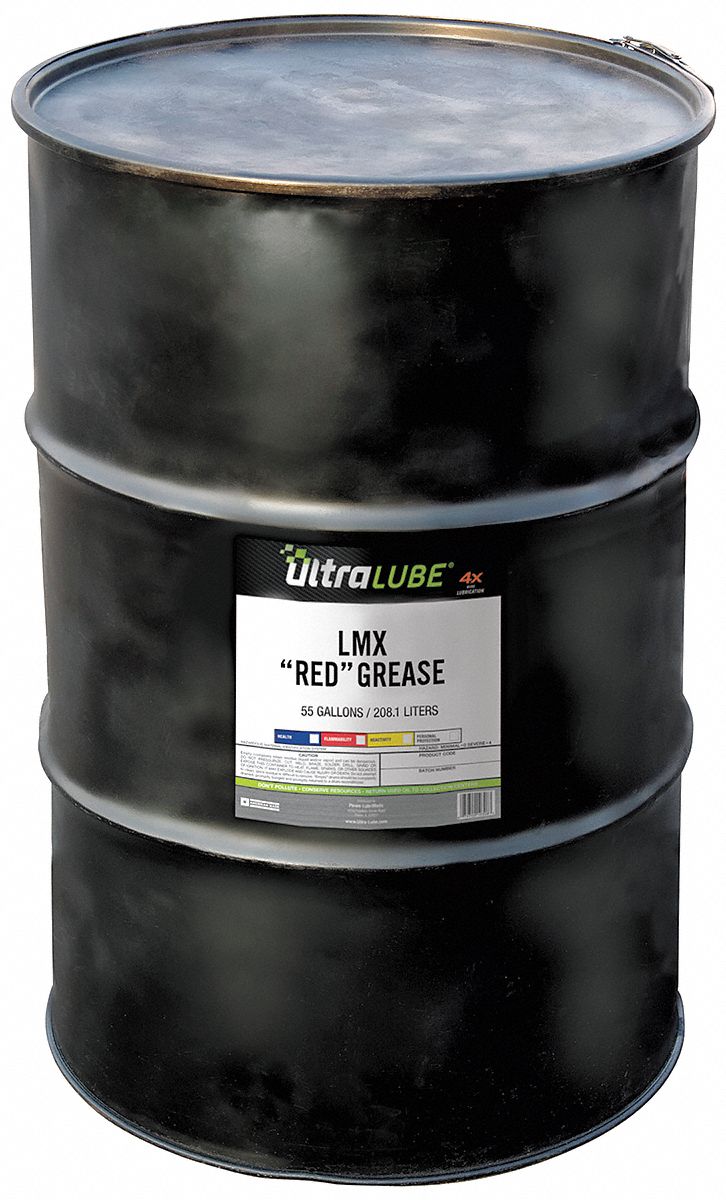 LMX Red Grease, Keg, 120 lb