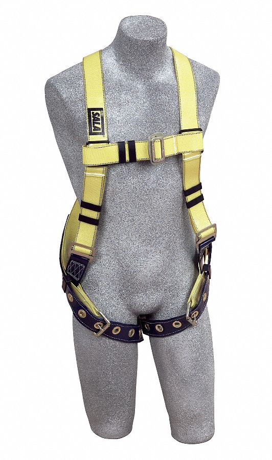 Full Body Harness, Universal, 420 lb., Ylw