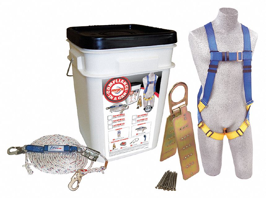 Roofers Harness Kit, Univ., 310 lb.