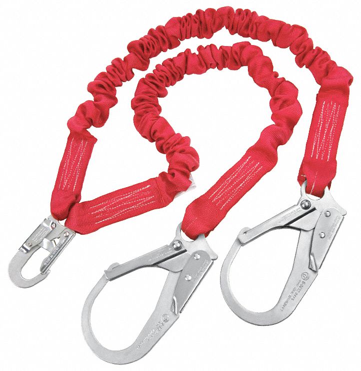 Lanyard, 2 Leg, Polyester, Red